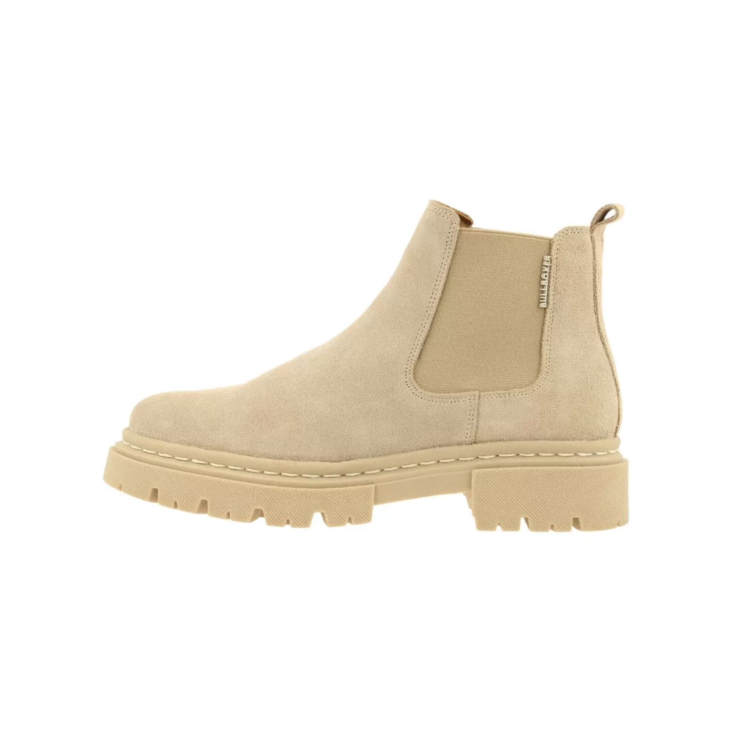 Frauen Bullboxer Chelsea Boots Sand 610527E6C_Sandtd