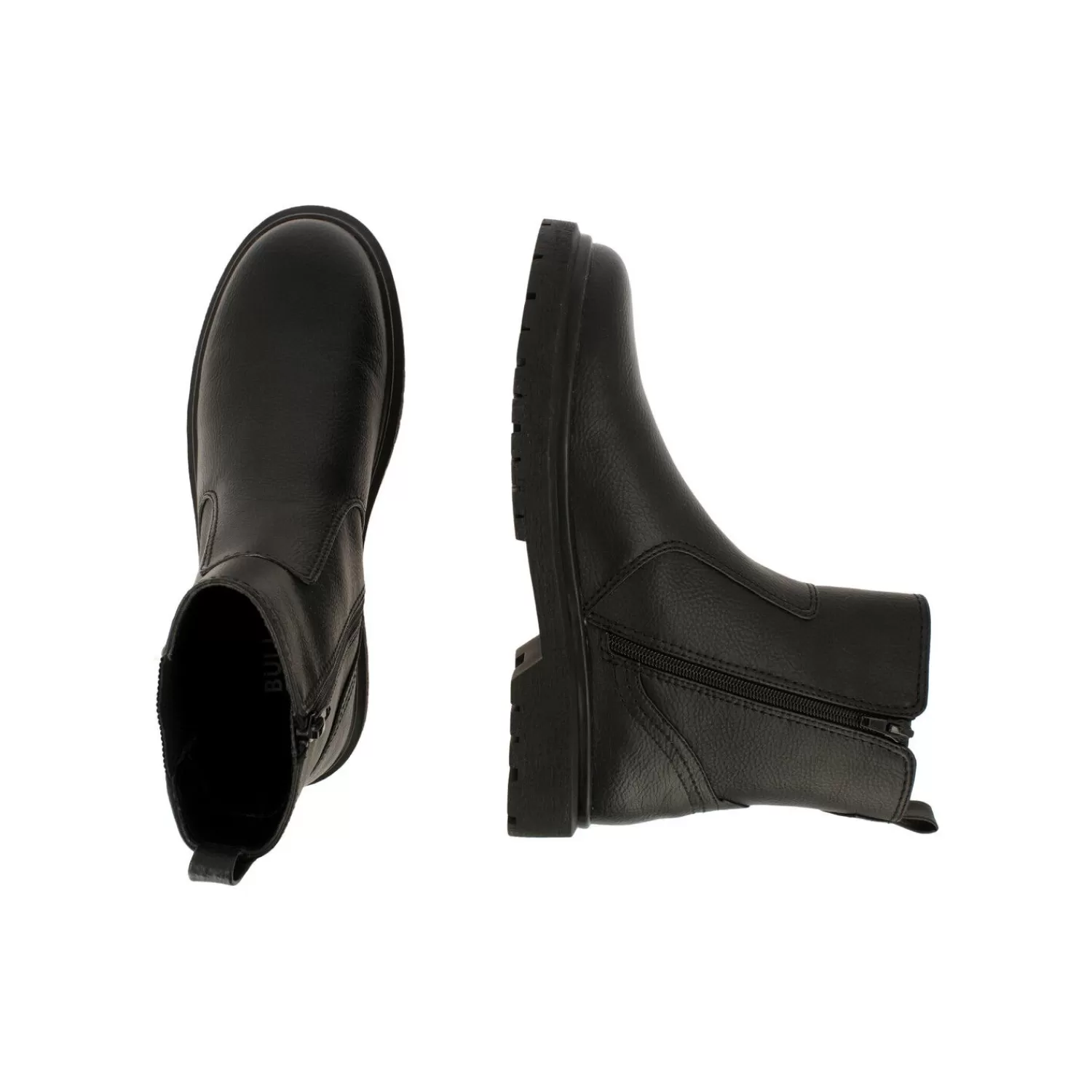 Männer Bullboxer Chelsea Boots Schwarz 296X78390Ablcksu