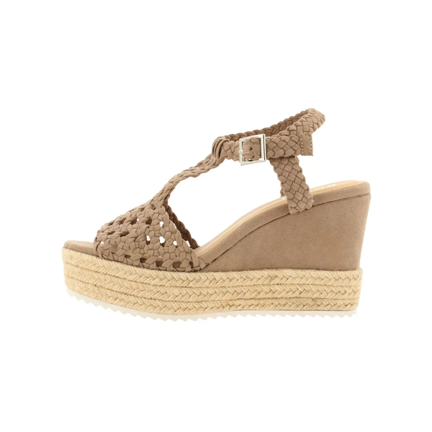 Frauen Bullboxer Keilsandalette Beige 195034F2T_Dktptd