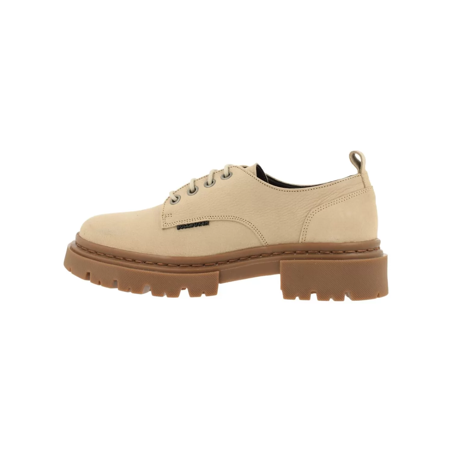 Frauen Bullboxer Schnurschuh Beige/Taupe 610001E5L_Cokitd