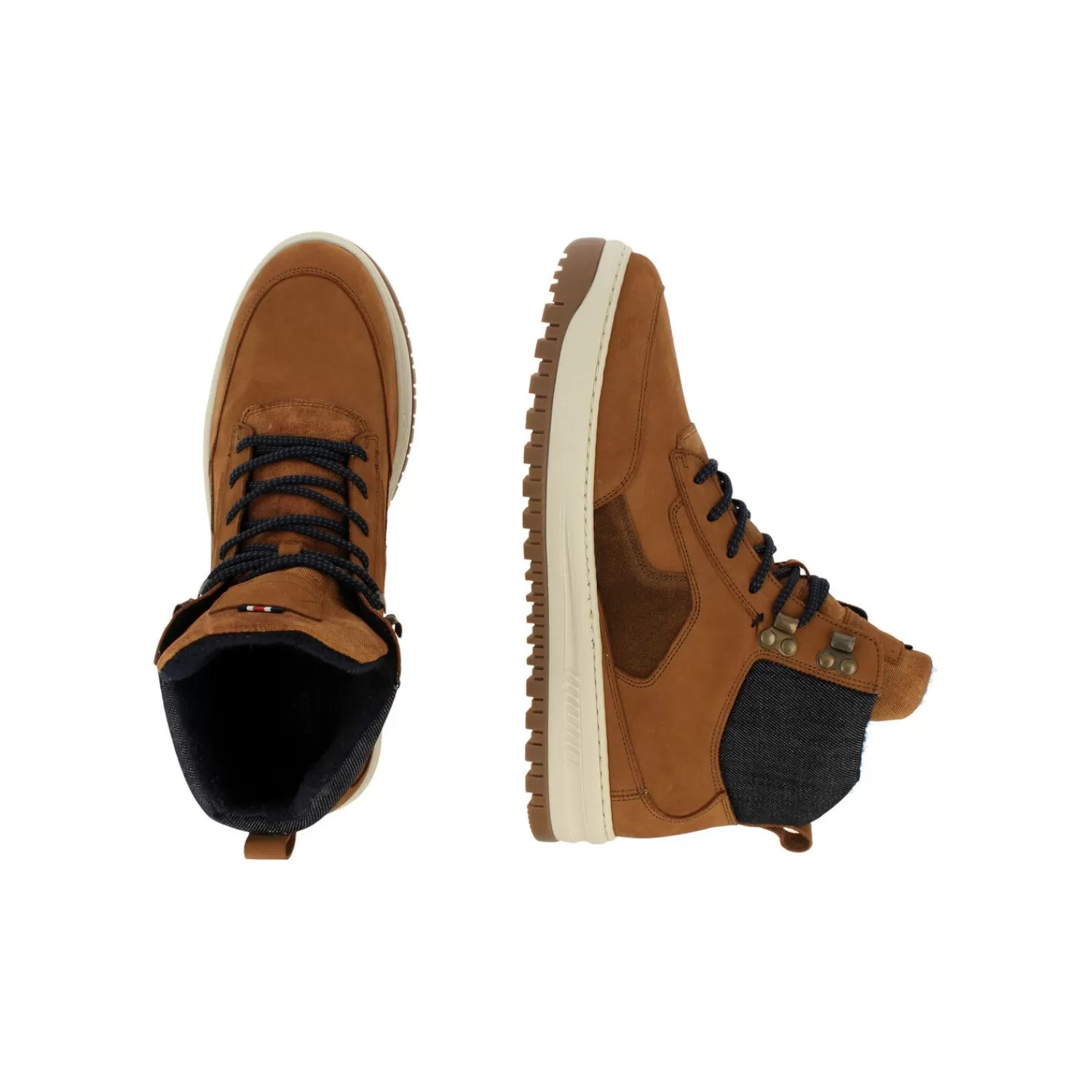 Männer Bullboxer Schnurschuh Tan/Cognac 155P81452Aconasu