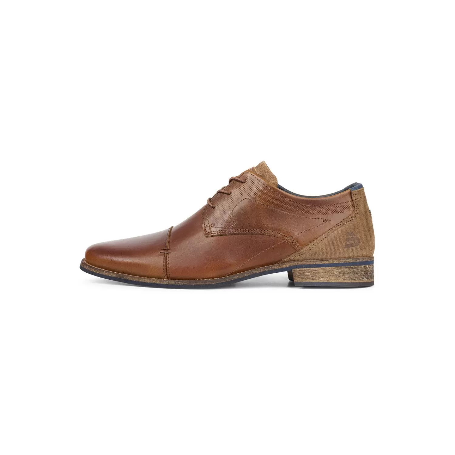 Männer Bullboxer Schnurschuh Tan/Cognac 379K21009Dconcsu