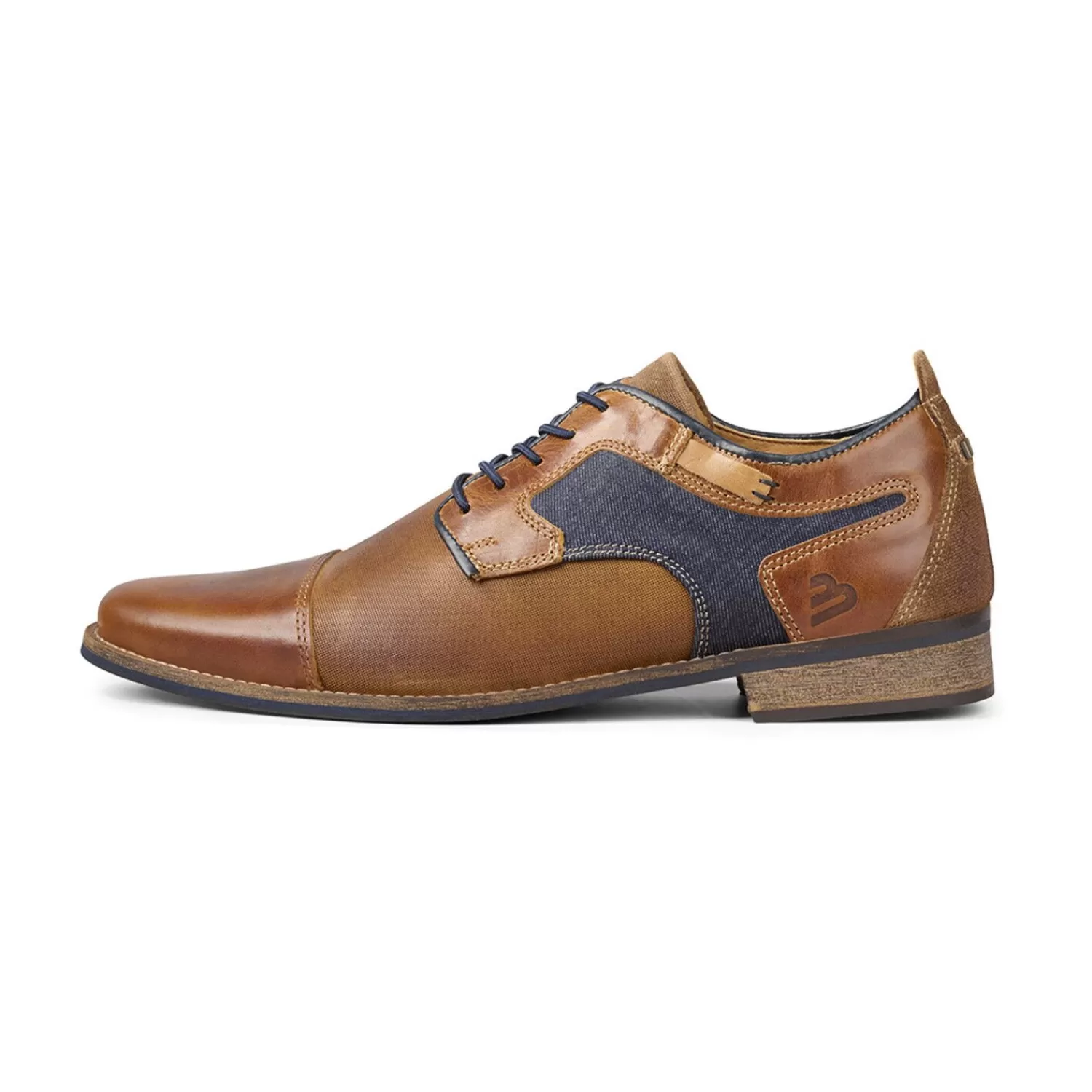 Männer Bullboxer Schnurschuh Tan/Cognac 379K25230Hcojcsu