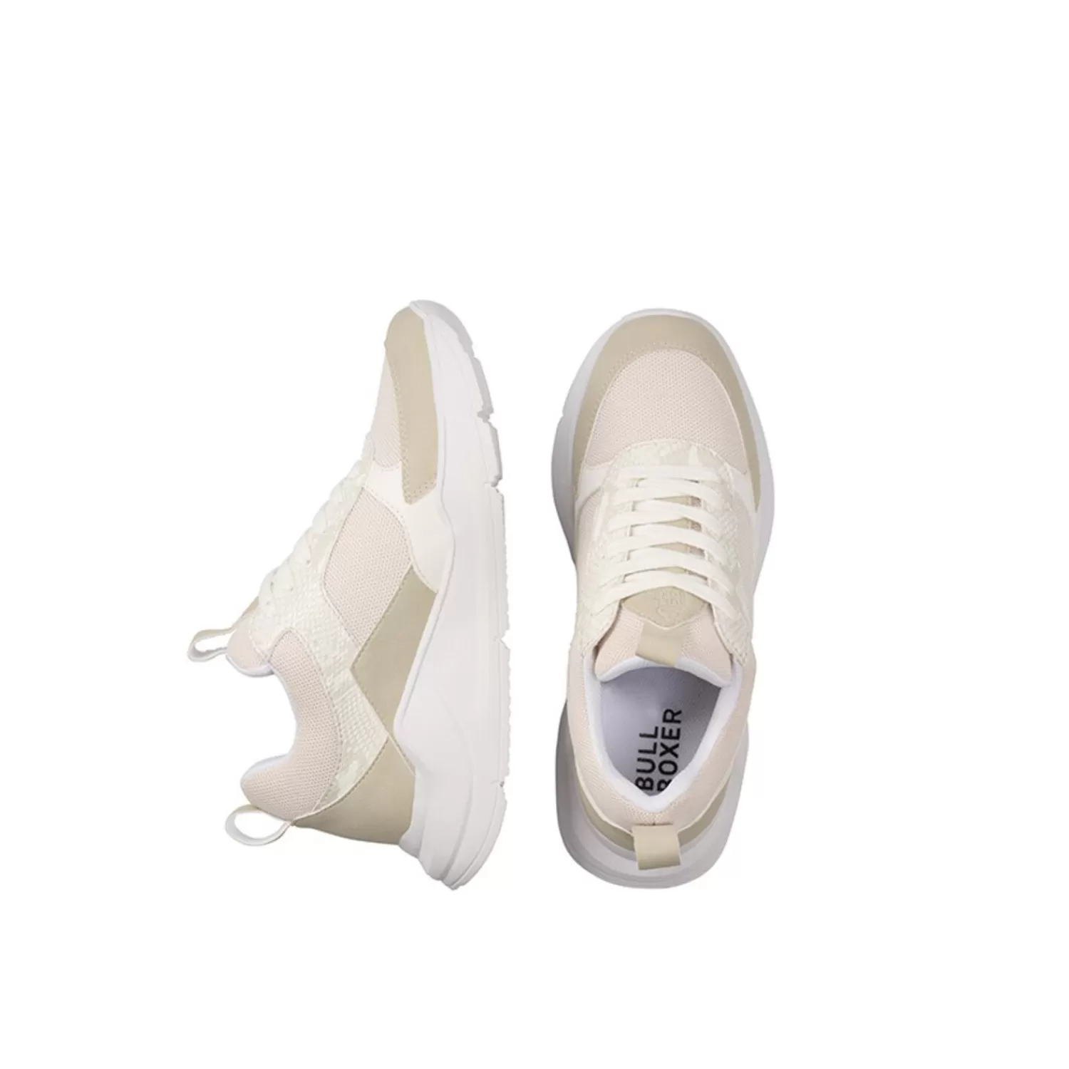 Frauen Bullboxer Sneaker Beige 099000F5S_Beigtd