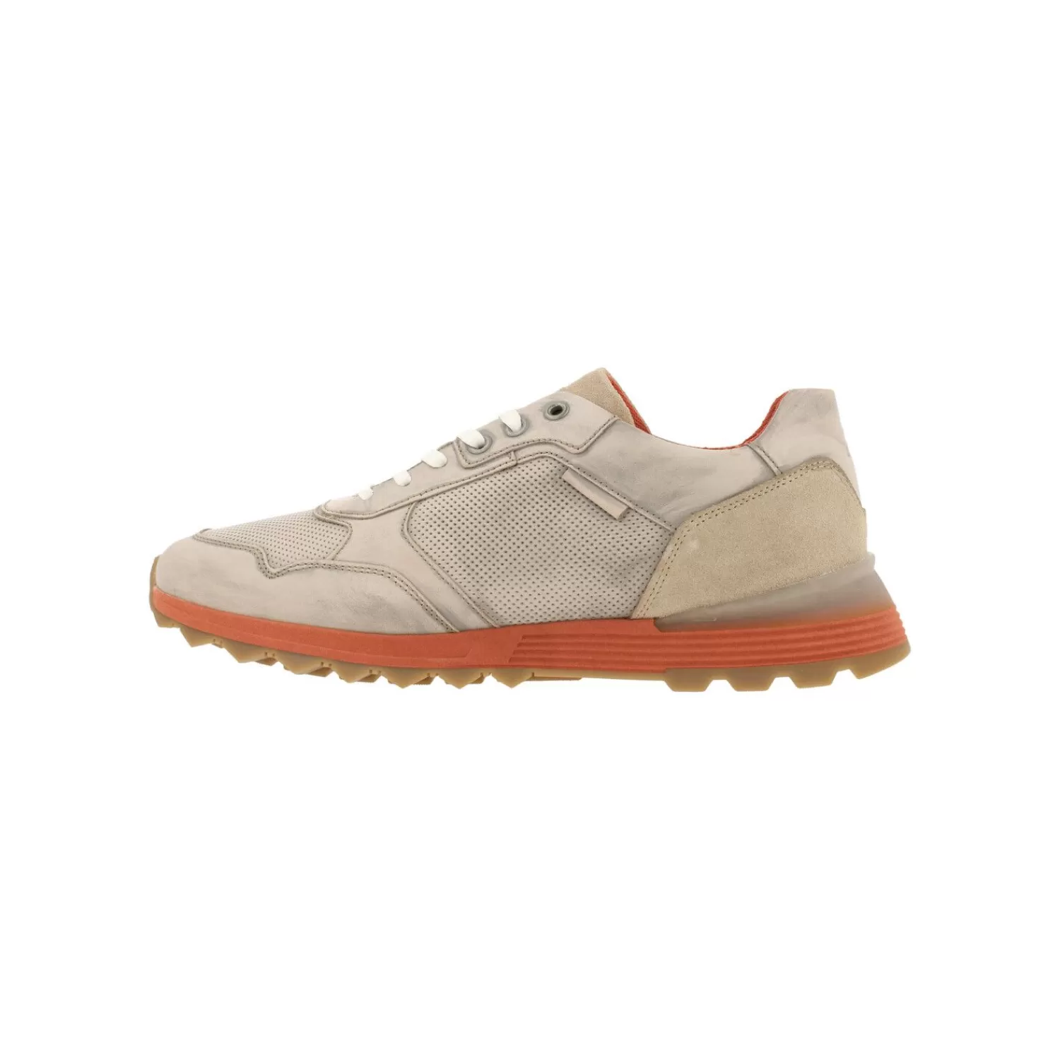 Männer Bullboxer Sneaker Beige/Taupe 373K20438Awssosu