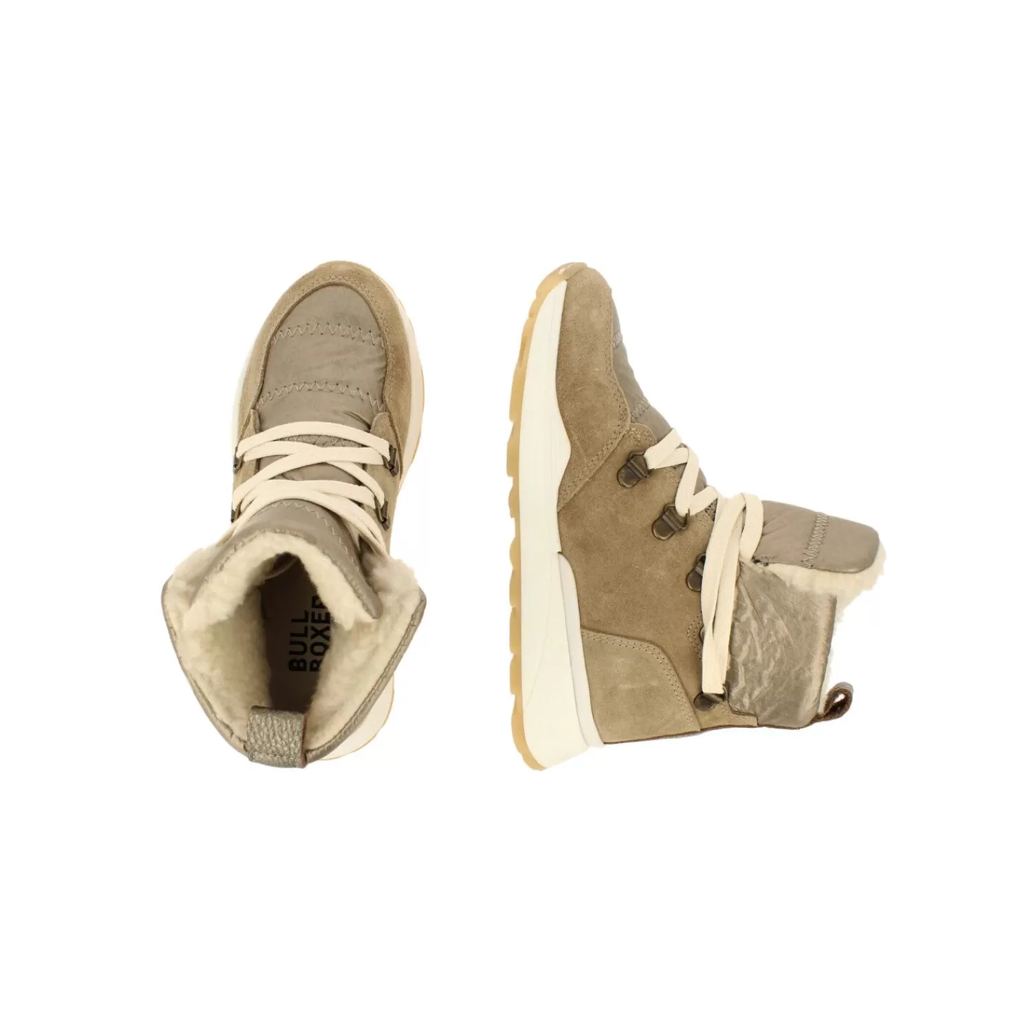 Kinder Bullboxer Sneaker Beige/Taupe Aex503E6C_Beigkb