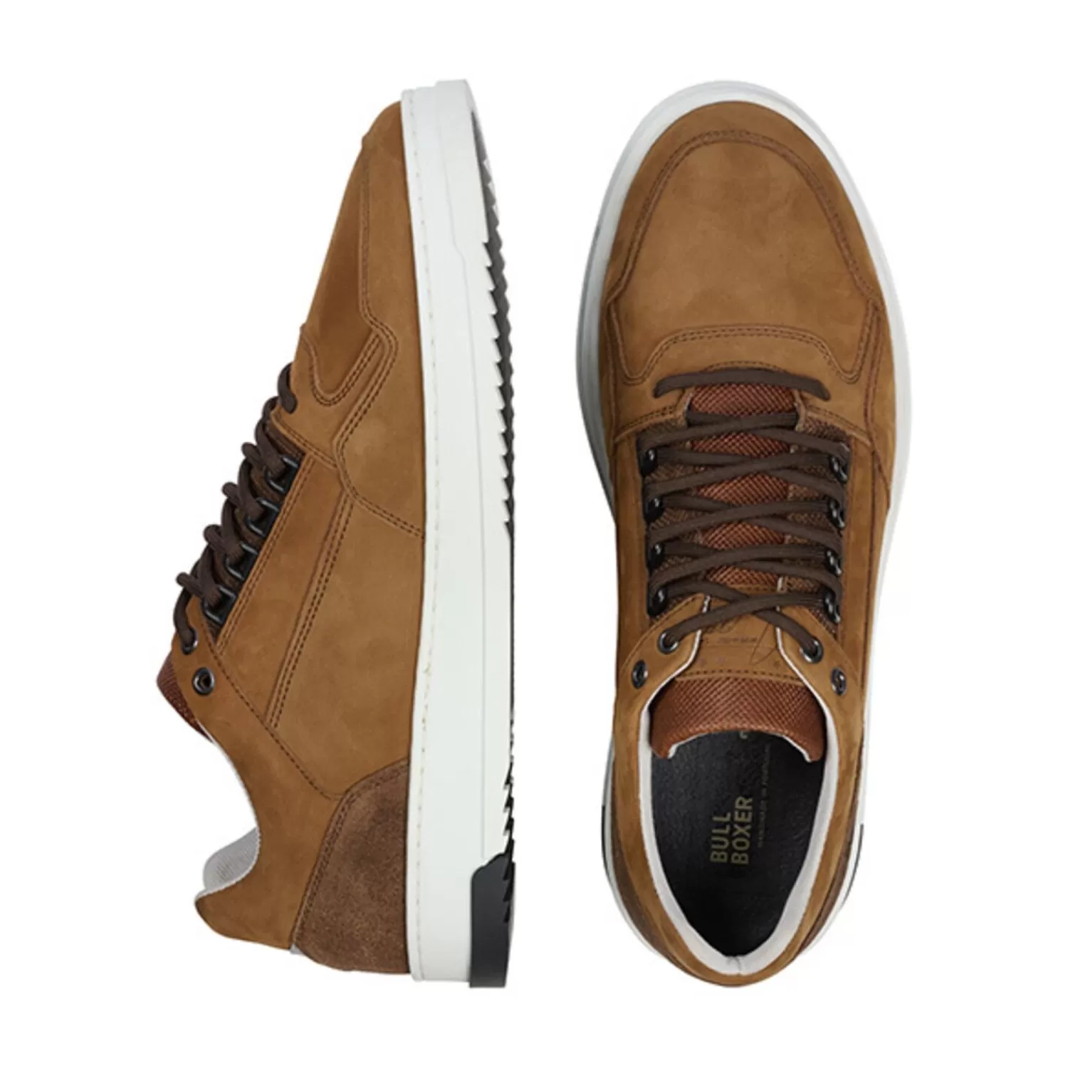 Männer Bullboxer Sneaker Cognac 616P21794Au047Su