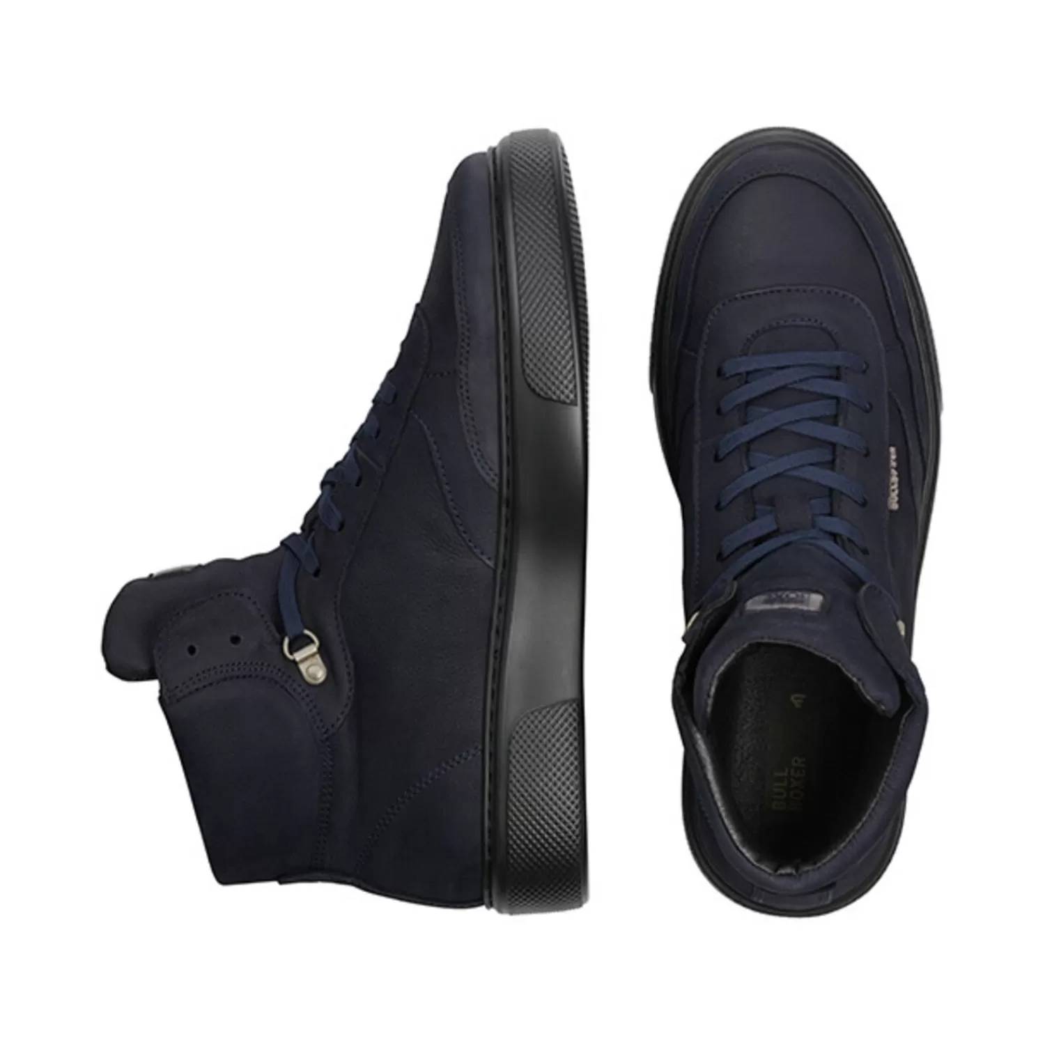 Männer Bullboxer Sneaker High Navy 783P51312Anabksu