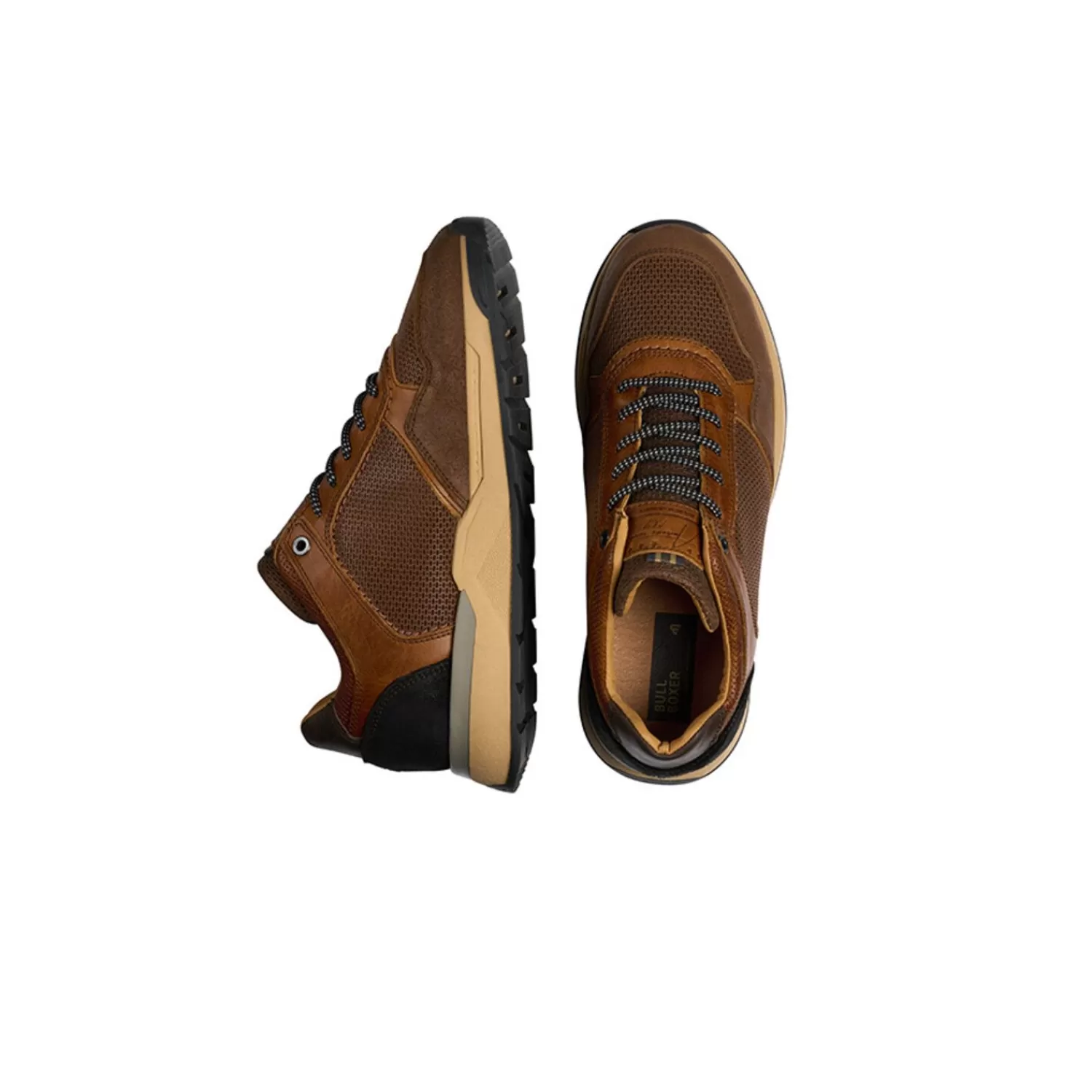 Männer Bullboxer Sneaker Low Cognac 855K25973Mcobbsu