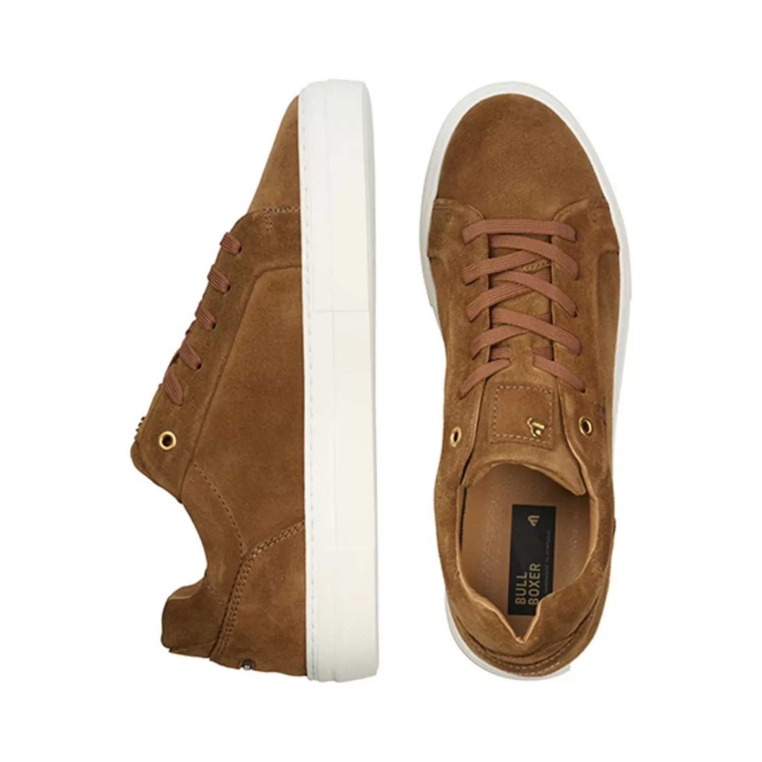 Männer Bullboxer Sneaker Low Cognac 885P21344Acognsu