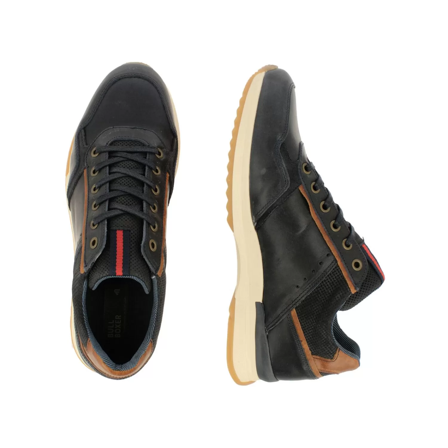 Männer Bullboxer Sneaker Low Navy 989K26718Aprnasu