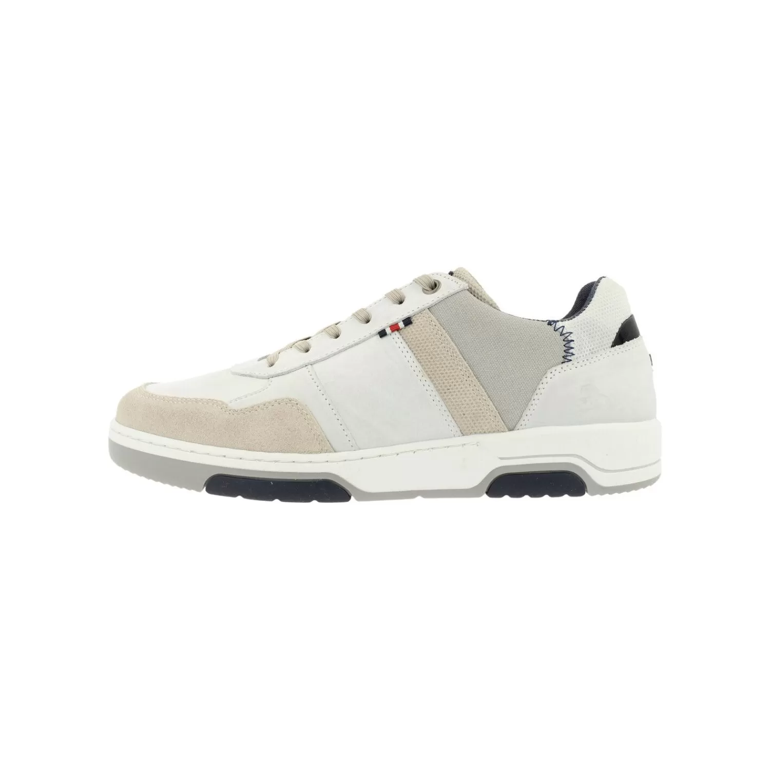 Männer Bullboxer Sneaker Low Offwhite 343K20630Eowhcsu