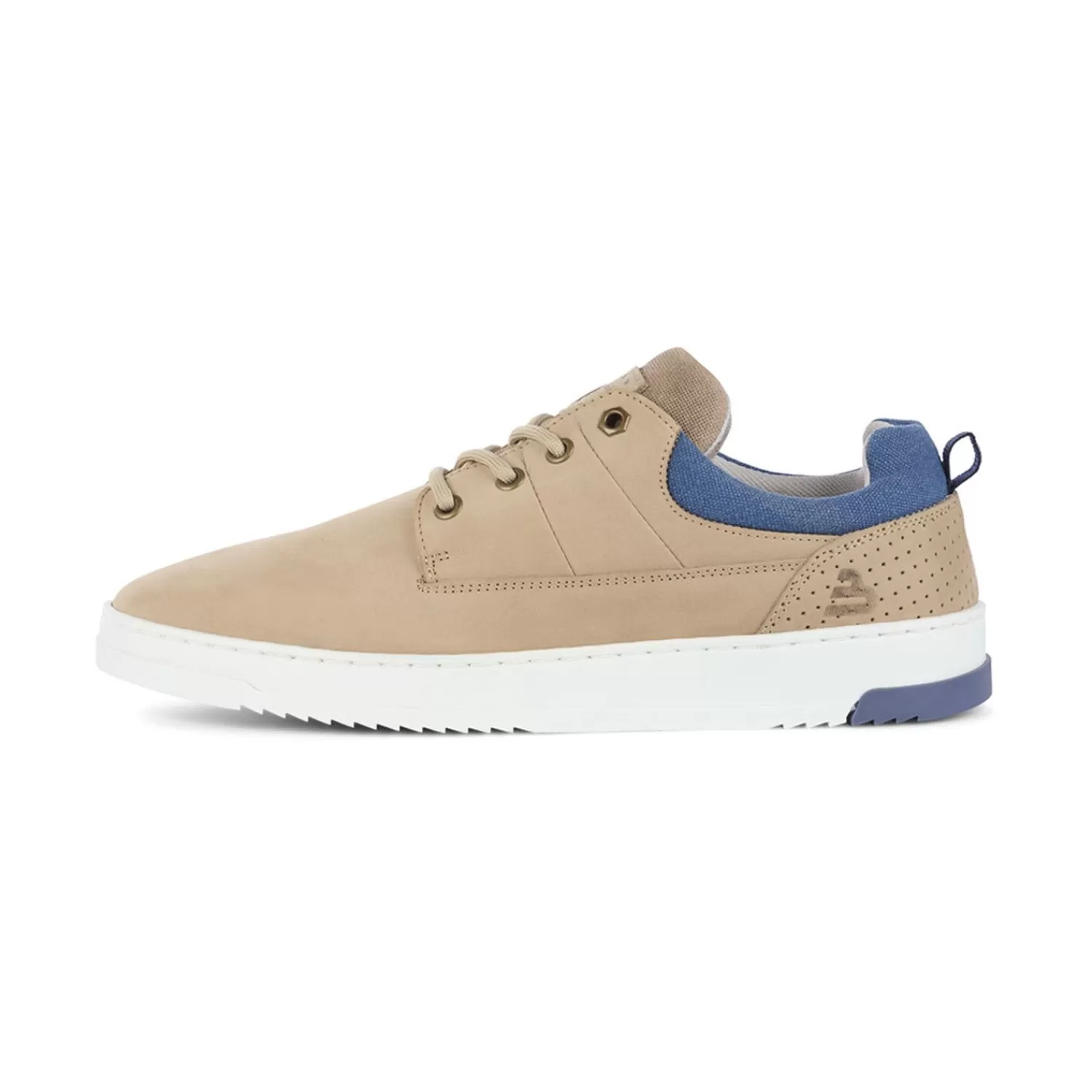 Männer Bullboxer Sneaker Sand/Blau 616P21797Abedesu