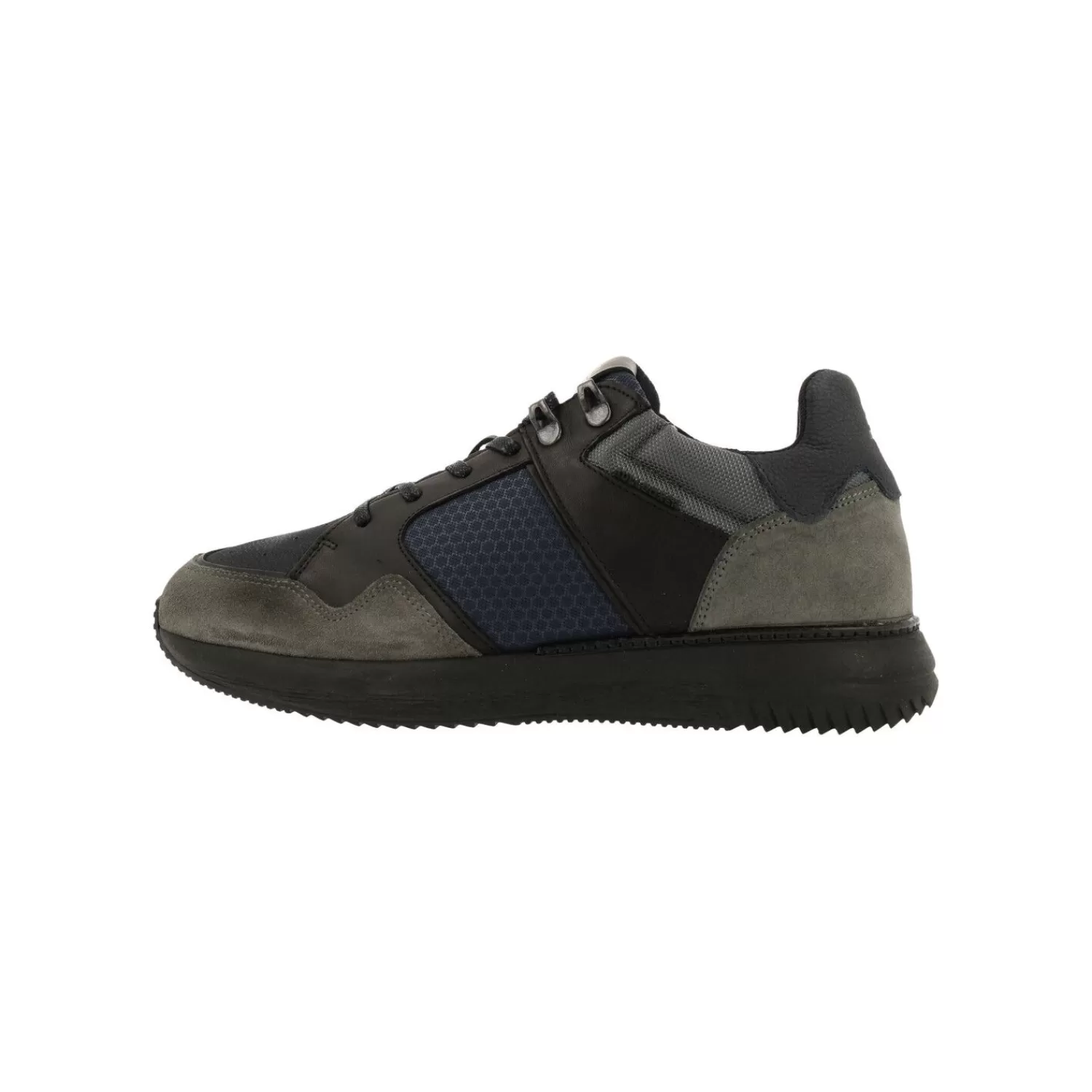 Männer Bullboxer Sneaker Schwarz 032P21352Abkngsu