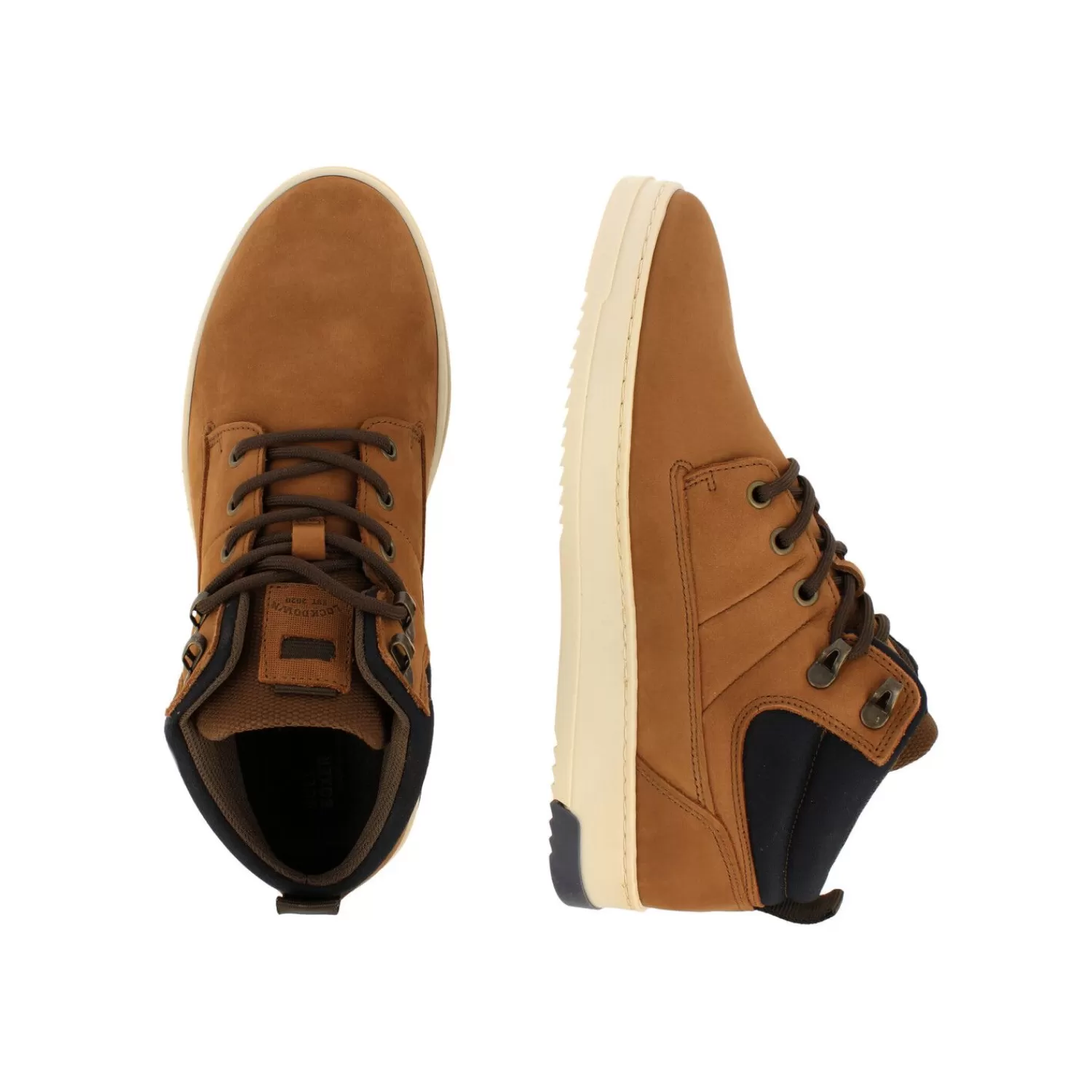 Männer Bullboxer Sneaker Tan/Cognac 616P51476Aconasu