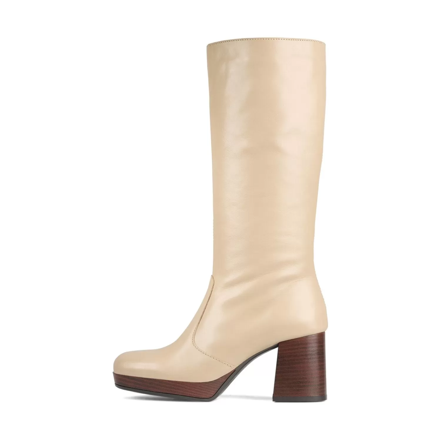 Frauen Bullboxer Stiefel Beige/Taupe 256502E7L_Beigtd