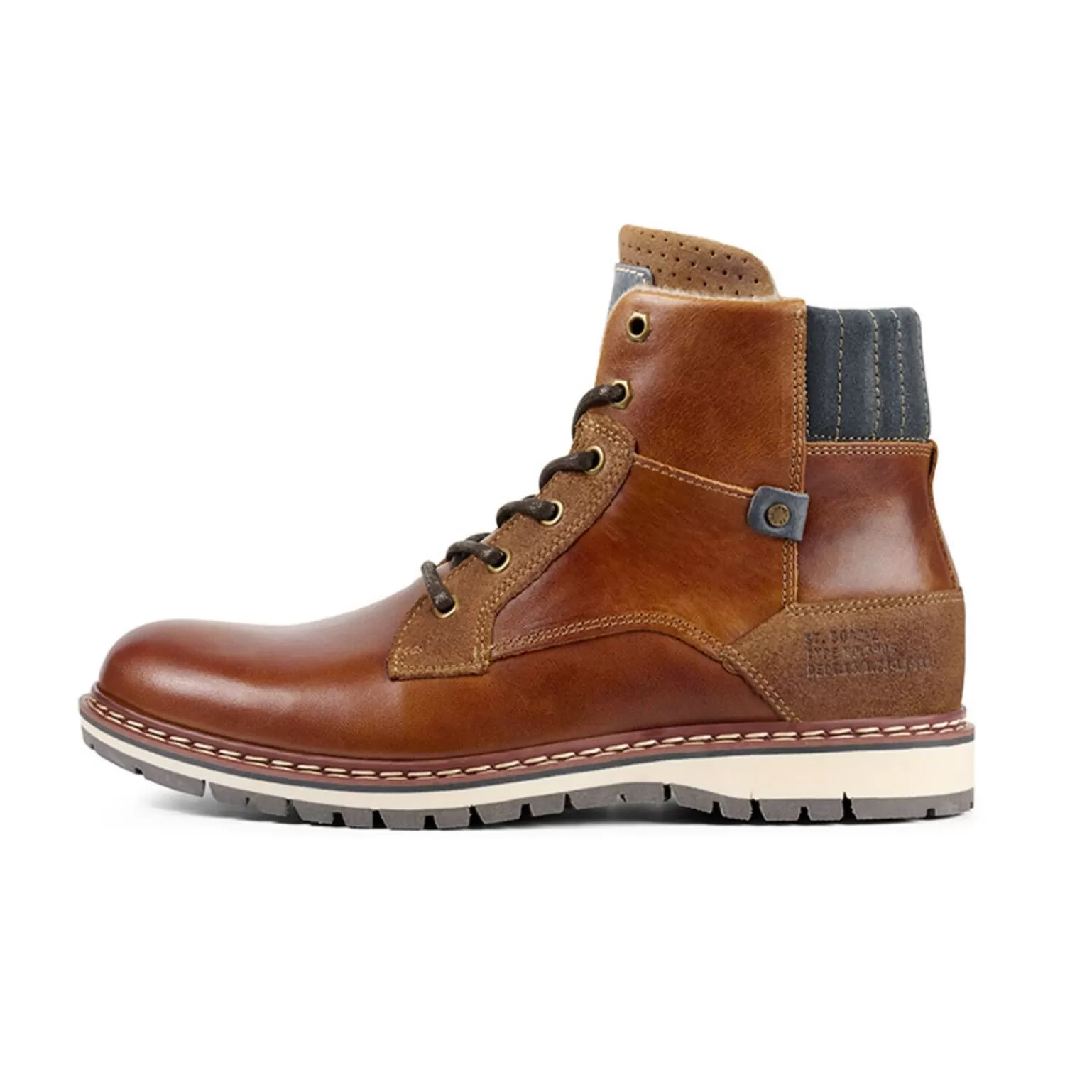 Männer Bullboxer Stiefel Cognac 877K55858A2499Su