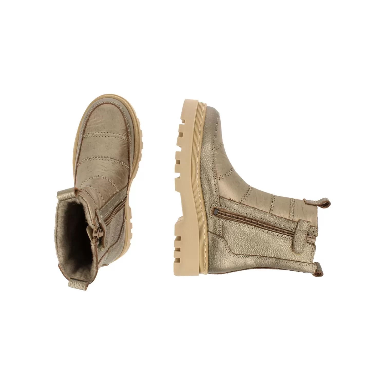 Kinder Bullboxer Stiefel Gold Alj505E6L_Chamkb