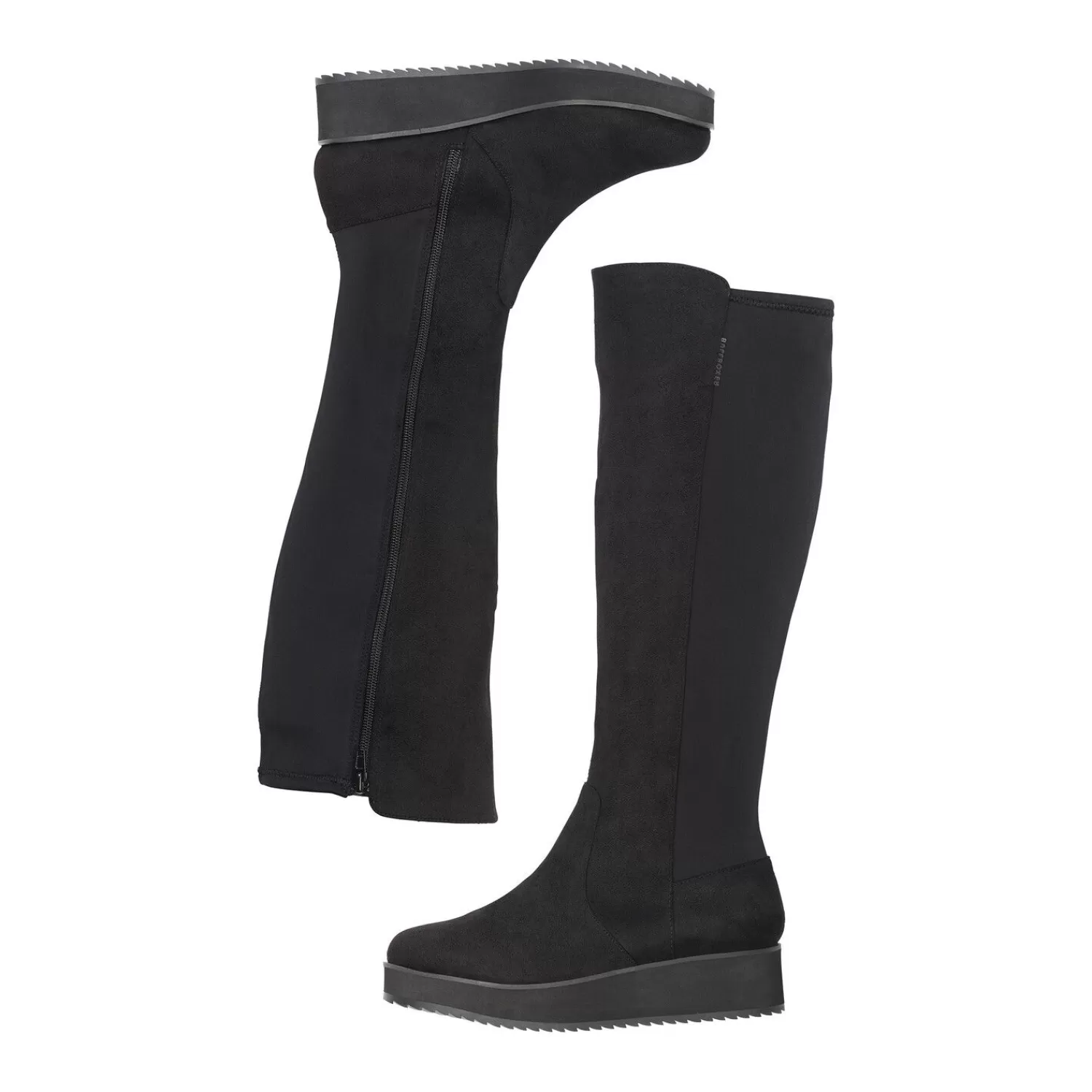 Frauen Bullboxer Stiefel Schwarz 066508F7Tabbkktd