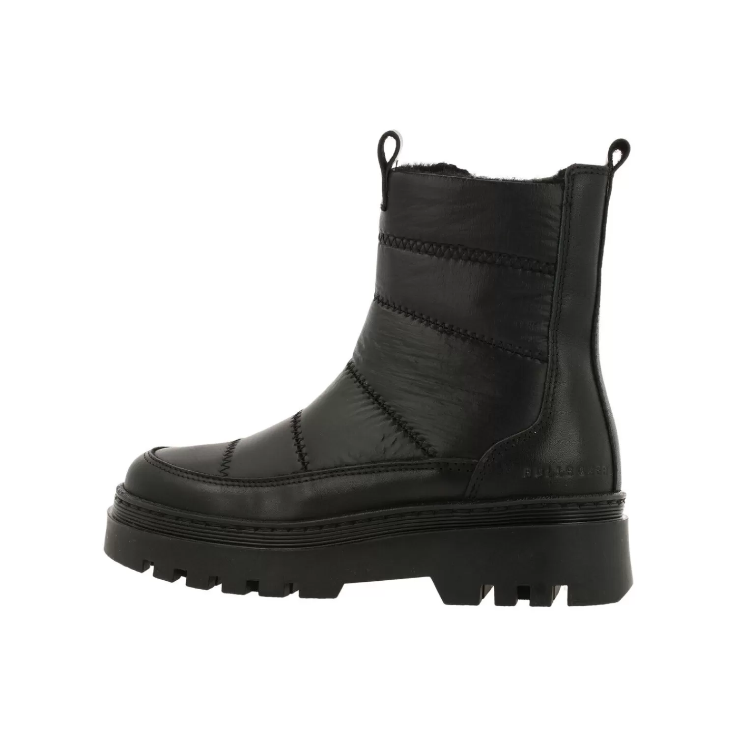 Kinder Bullboxer Stiefel Schwarz Alj505E6L_Blackb