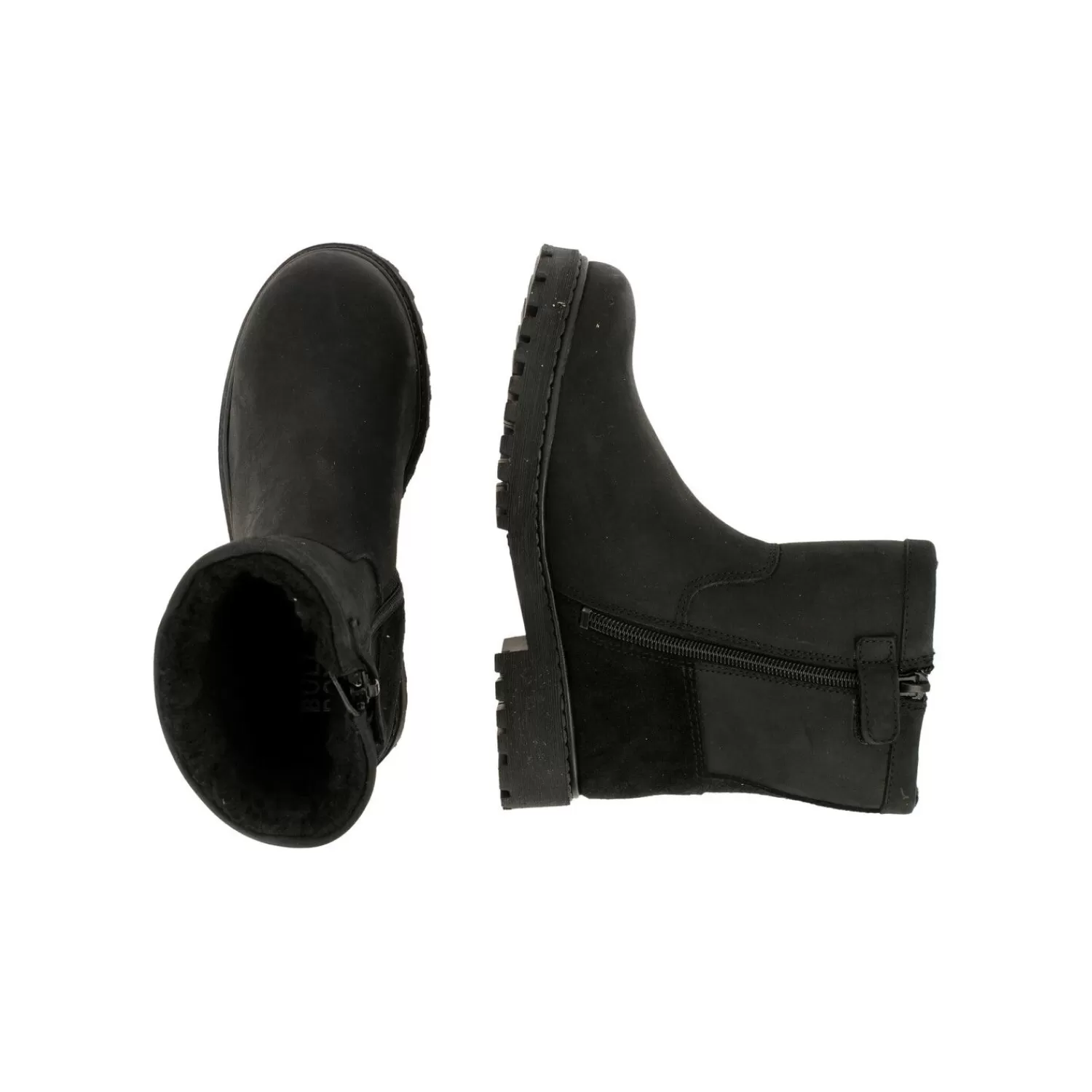 Kinder Bullboxer Stiefeletten Schwarz All519E6L_Blblkb