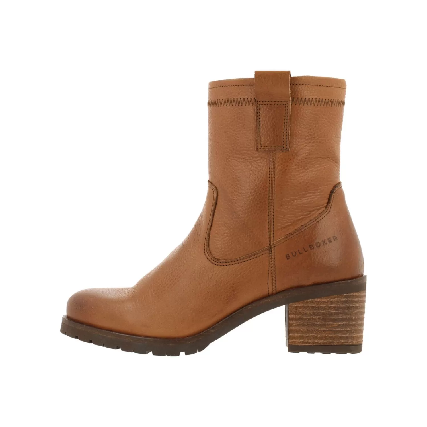 Frauen Bullboxer Stiefeletten Tan/Cognac 611504E6L_Nutttd