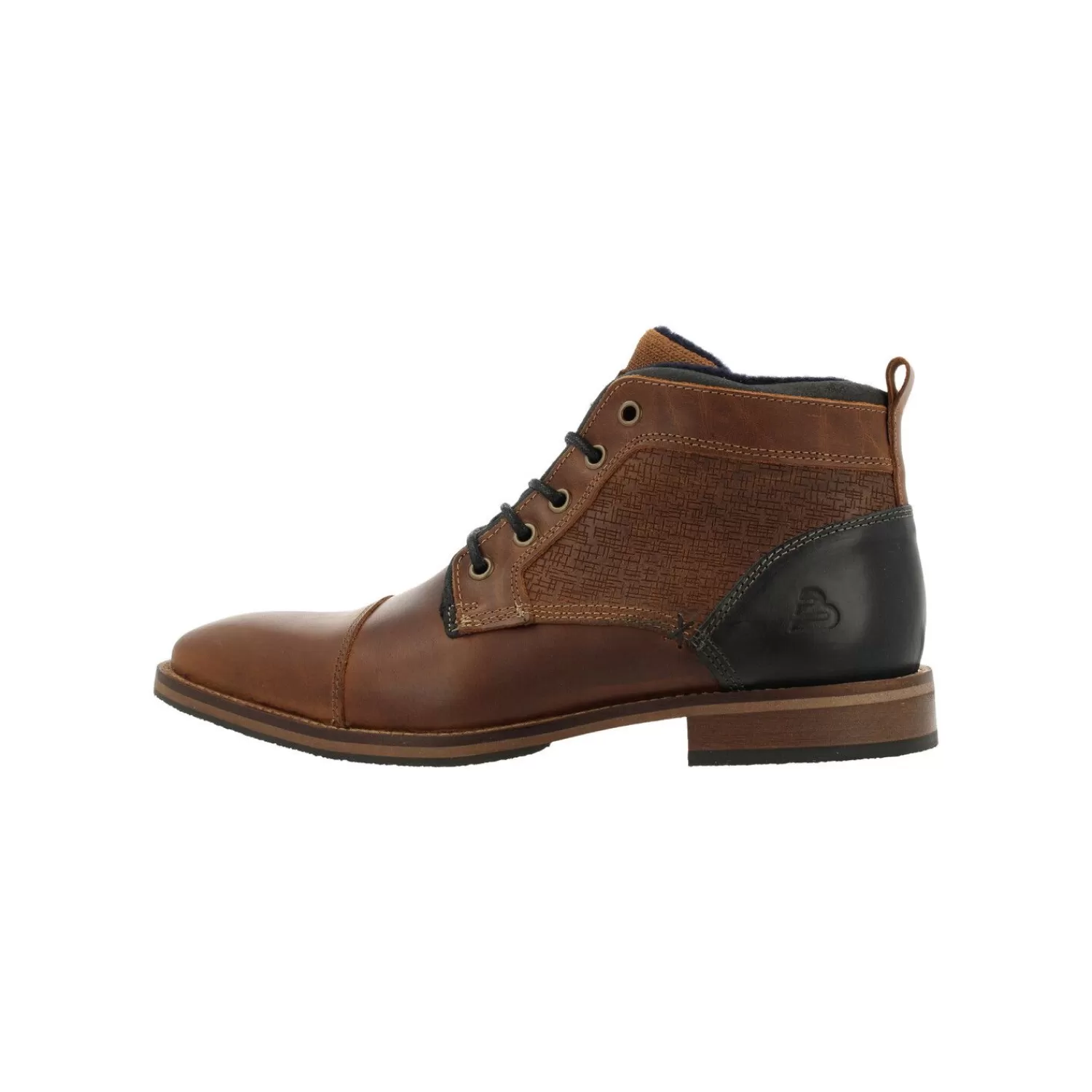 Männer Bullboxer Stiefeletten Tan/Cognac 681K50108Agecgsu