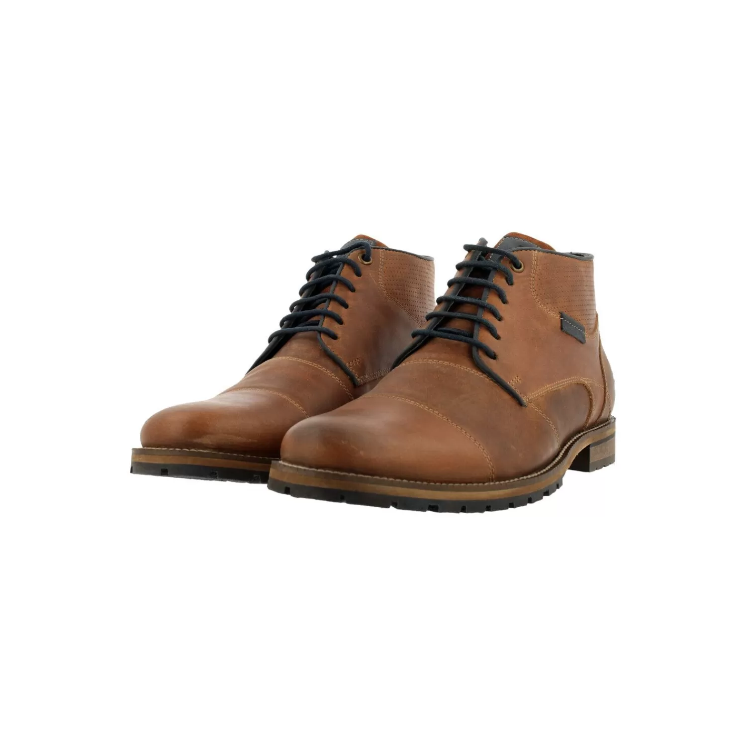 Männer Bullboxer Stiefeletten Tan/Cognac 773I56284Blicosu